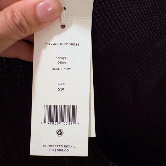 New Tory Burch Viscose Knit Hoop Dress - Picture 10 of 10